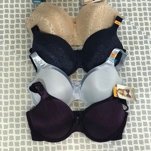 Vanity Fair 4 Bra Lot 38DD